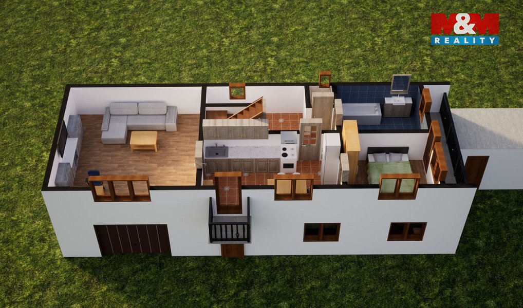 Prodej domu 110 m² s pozemkem 320 m², Dolní Bousov – náhled fotky 4