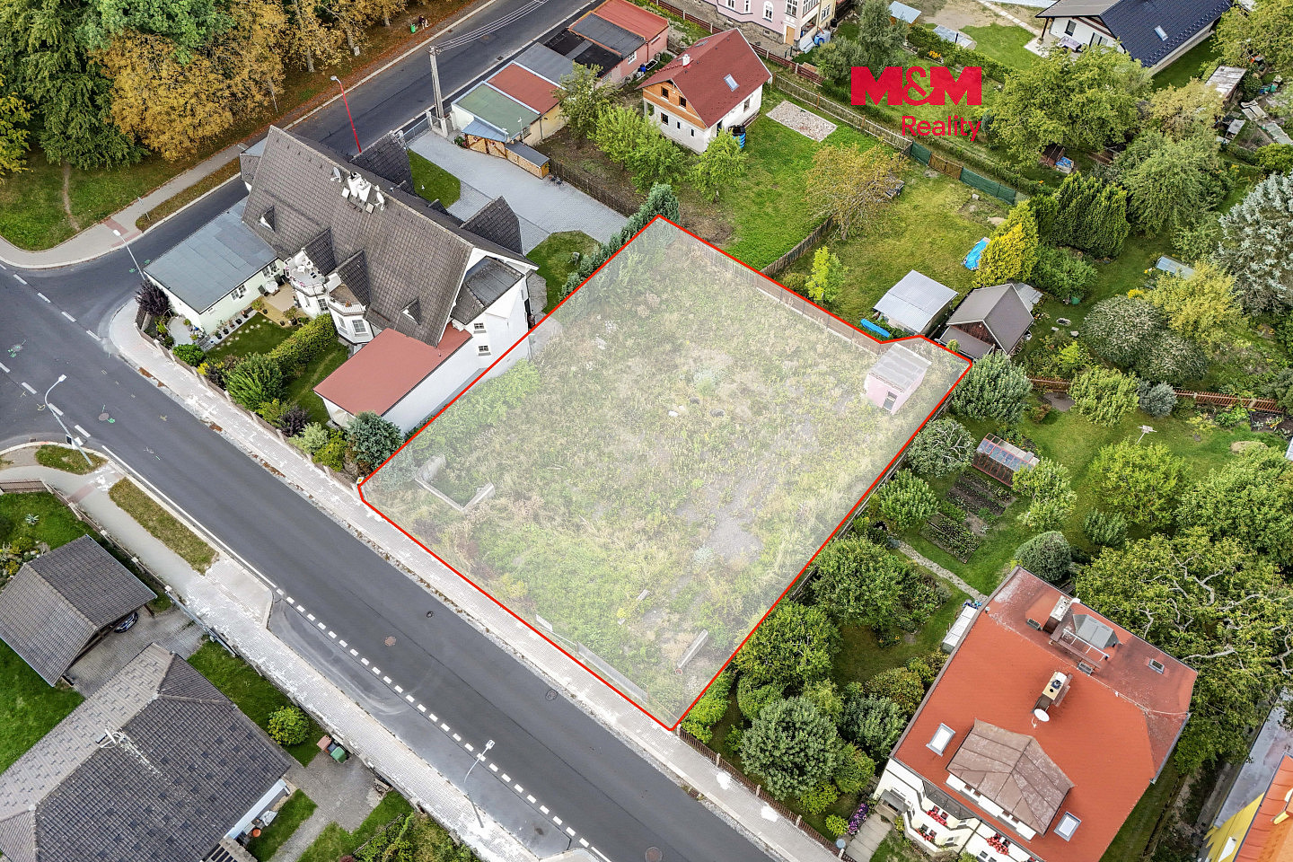 Prodej stavebního pozemku 912 m²