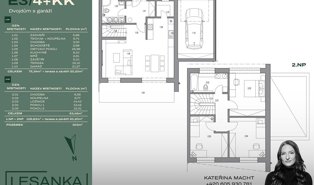 Prodej domu 108 m² s pozemkem 303 m², Plzeň – náhled fotky 15