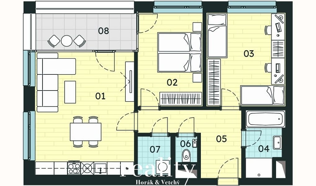 Prodej bytu 3+kk 70 m², Znojmo – náhled fotky 14