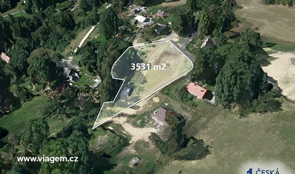 Prodej stavebního pozemku 3 531 m², Aš – náhled fotky 2