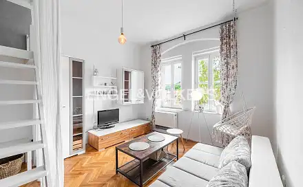 Prodej bytu 1+1 36 m², Grafická, Praha 5 - Smíchov