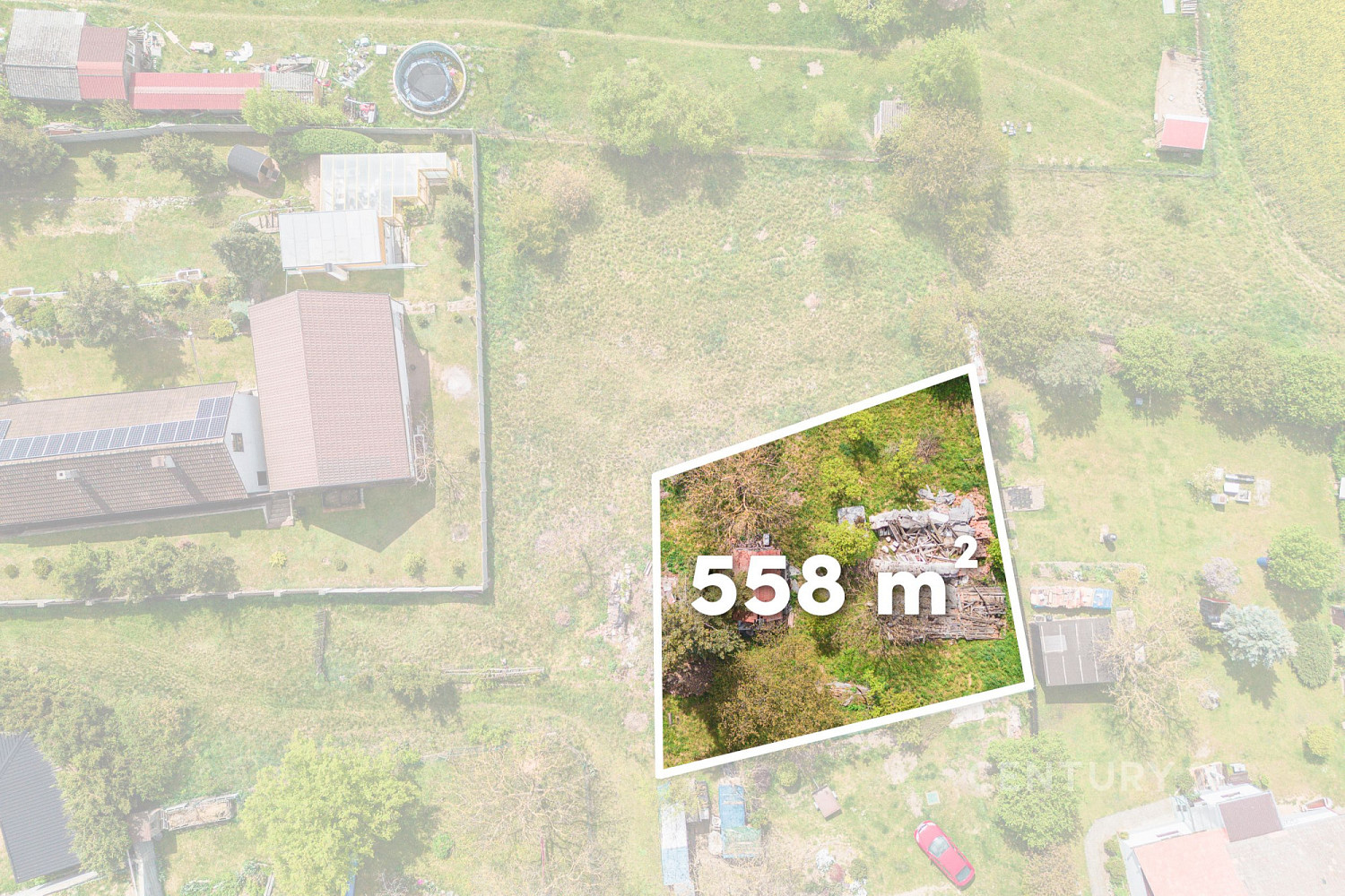 Prodej stavebního pozemku 558 m² – fotografie 2