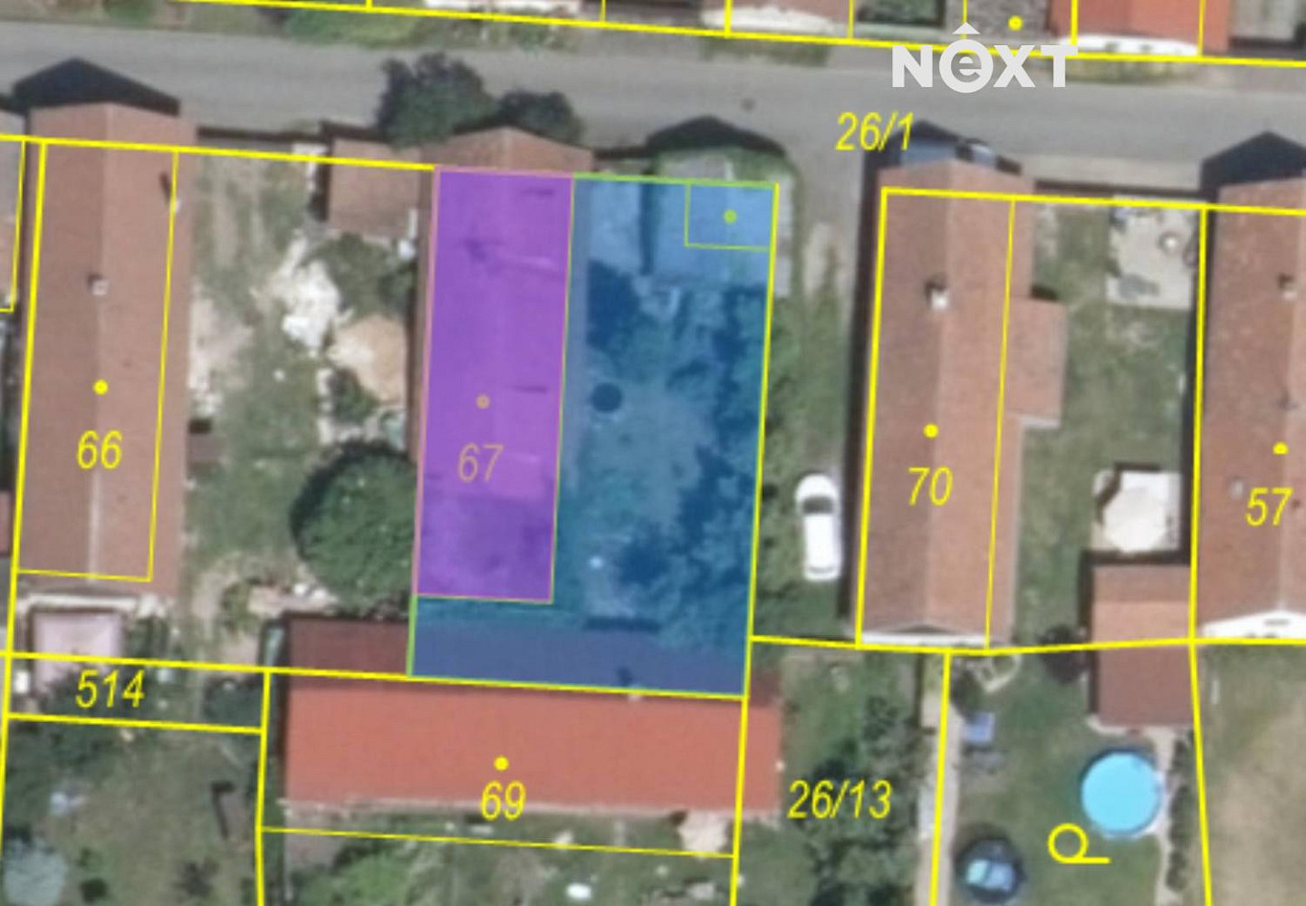 Prodej stavebního pozemku 332 m²