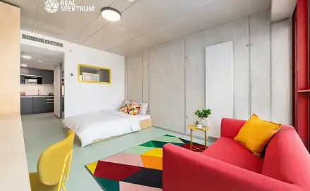 Pronájem bytu 1+kk 24 m², Dornych, Brno - Trnitá