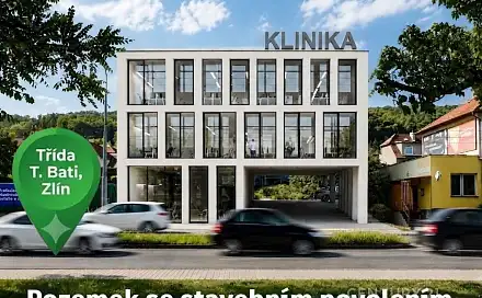Prodej komerčního pozemku 579 m², Zlín