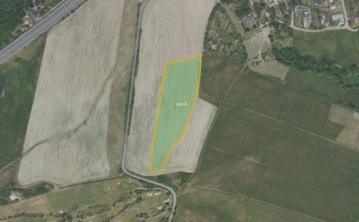 Prodej pole 30 706 m², Líšnice, okres Praha-západ