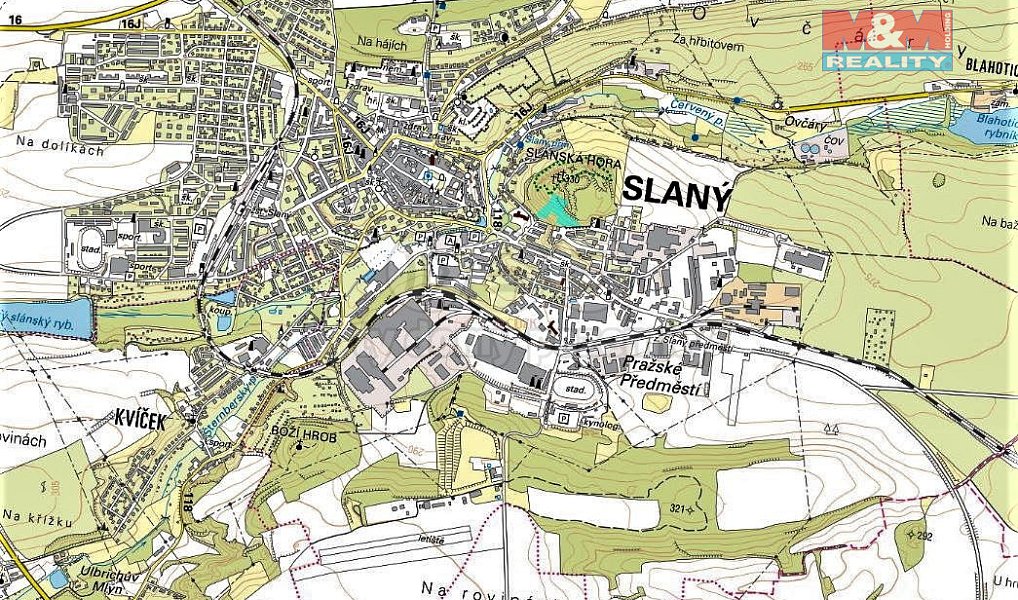 Prodej zahrady 2 497 m², Slaný – náhled fotky 5