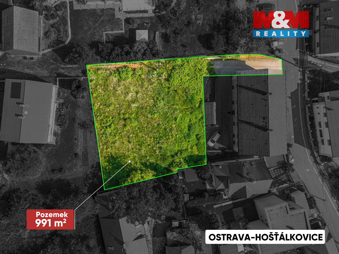 Prodej stavebního pozemku 991 m² — photo 2