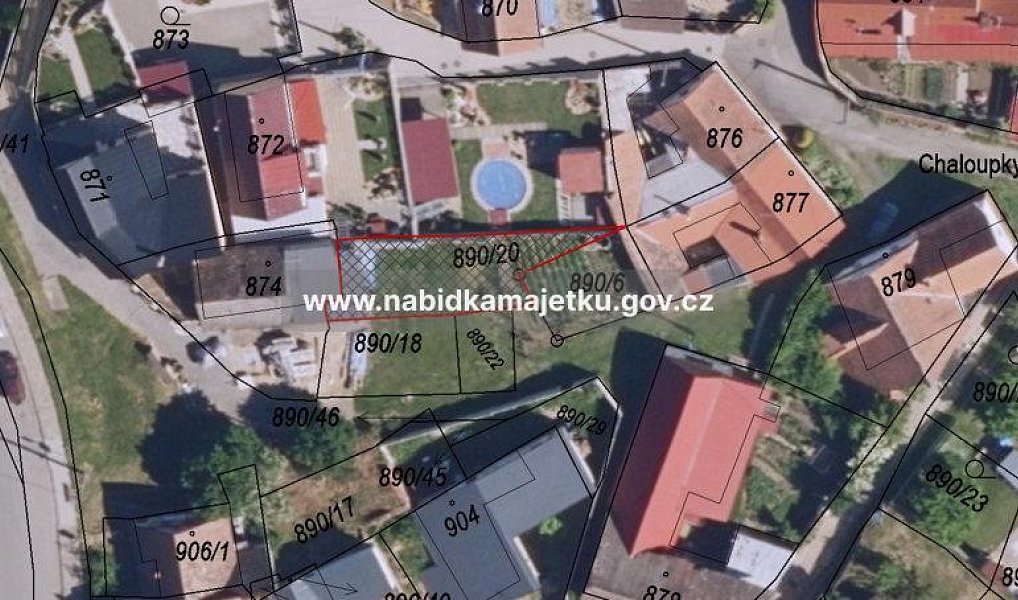 Prodej pozemku, 126 m², Břeclav, Klobouky u Brna