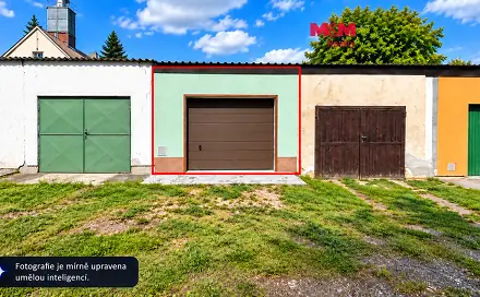 Prodej garáže, 23 m2, Radnice, ul. U Nádraží, Radnice, okres Rokycany