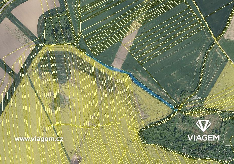 Prodej pole 887 m² – fotografie 3