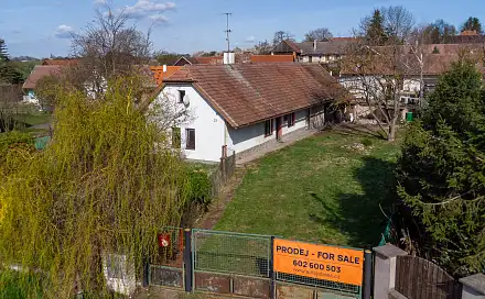 Prodej chalupy 90 m² s pozemkem 650 m², Sloveč - Střihov, okres Nymburk
