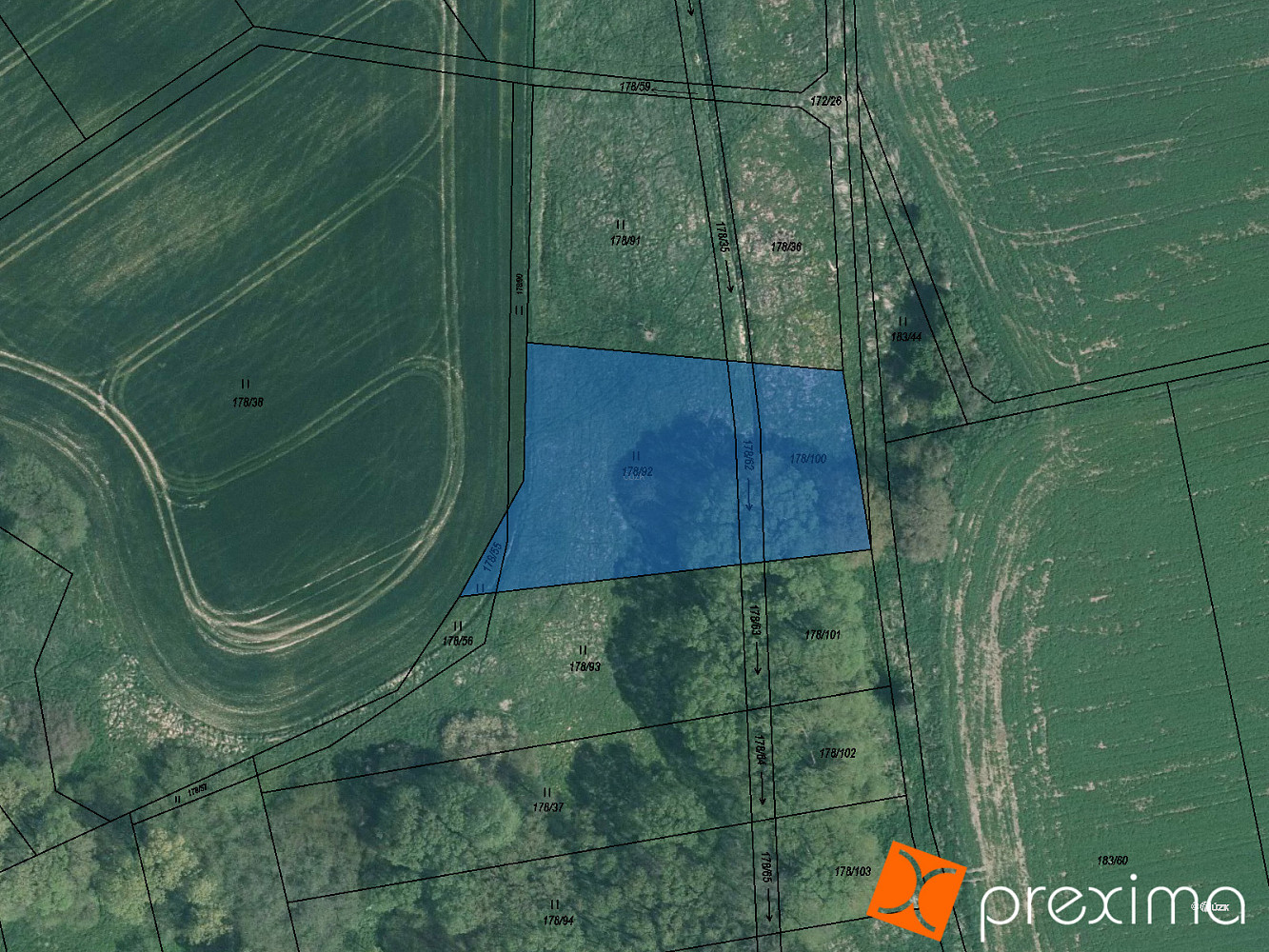 Prodej pozemku 663 m²
