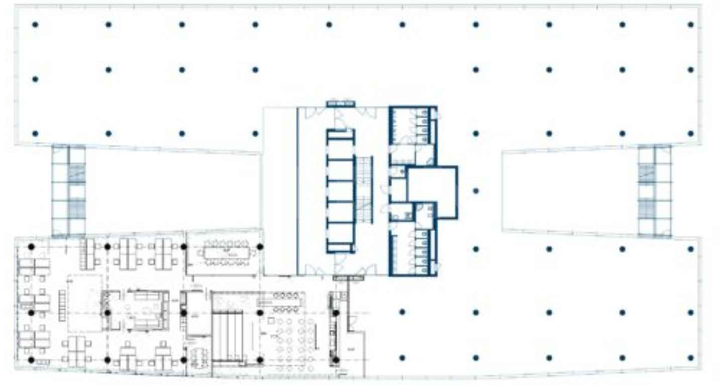 Pronájem kanceláře 600 m² – fotografie 3