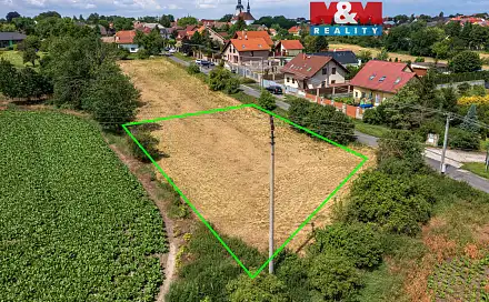 Prodej stavebního pozemku 1 008 m², Na Aleji, Cítoliby, okres Louny