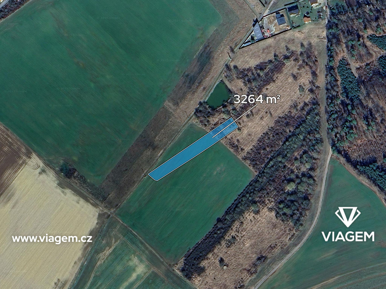 Prodej pole 2 720 m² – fotografie 2