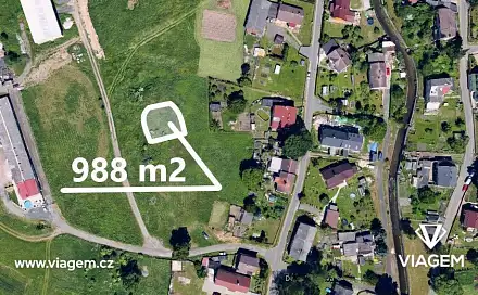 Prodej stavebního pozemku 988 m², Česká Lípa