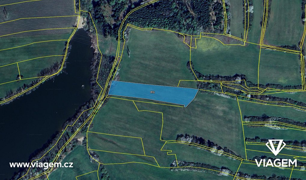 Prodej pole 1 380 m², Jistebnice – náhled fotky 4