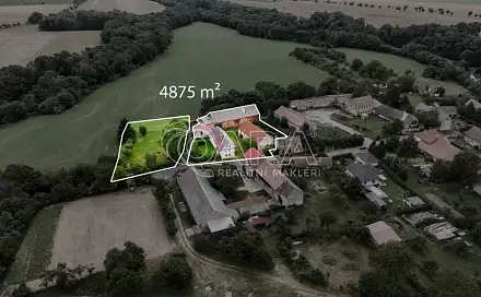 Prodej chaty/chalupy 440 m² s pozemkem 4 875 m², Stránka, okres Mělník
