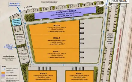Prodej komerčního pozemku 1 240 m², Svitavy