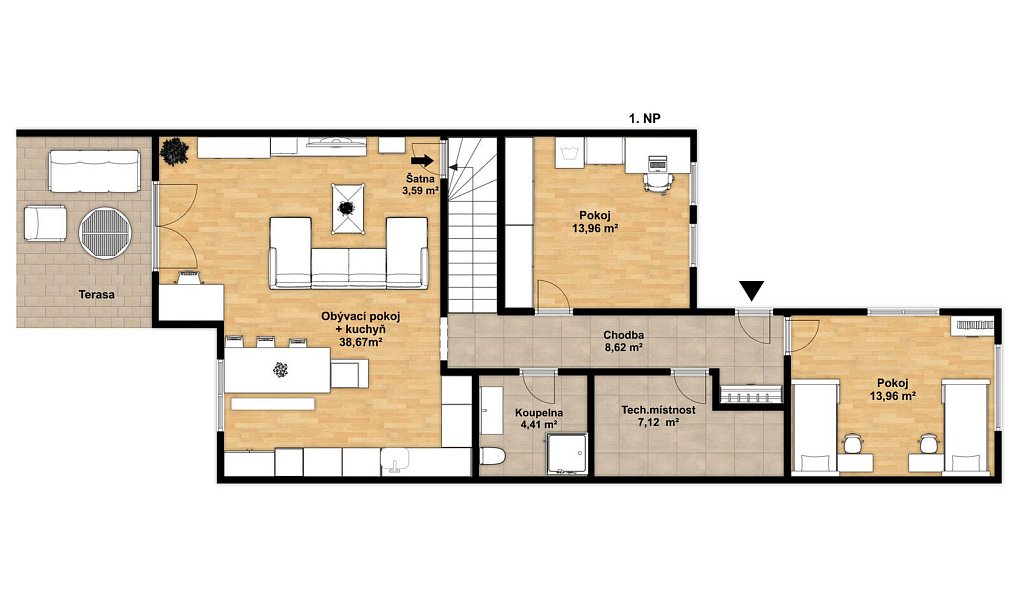 Prodej domu 127 m² s pozemkem 222 m², Ostrava – náhled fotky 6