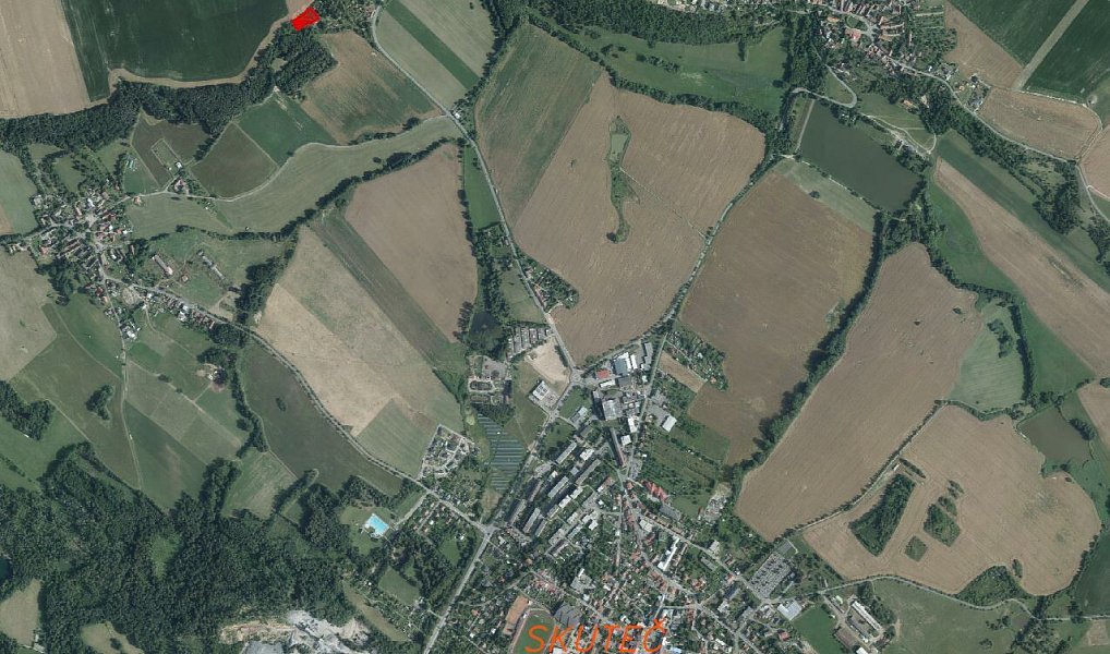 Prodej stavebního pozemku 1 714 m², Skuteč – náhled fotky 7