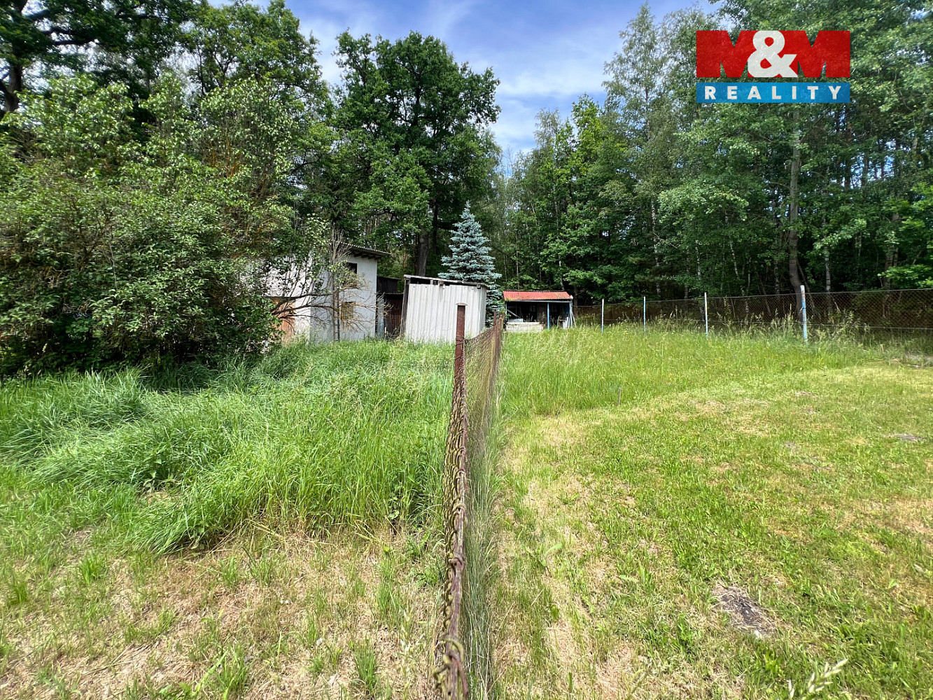 Rekreační zahrada se zděným zázemím, Strakonice, 1483 m² – pohled 5