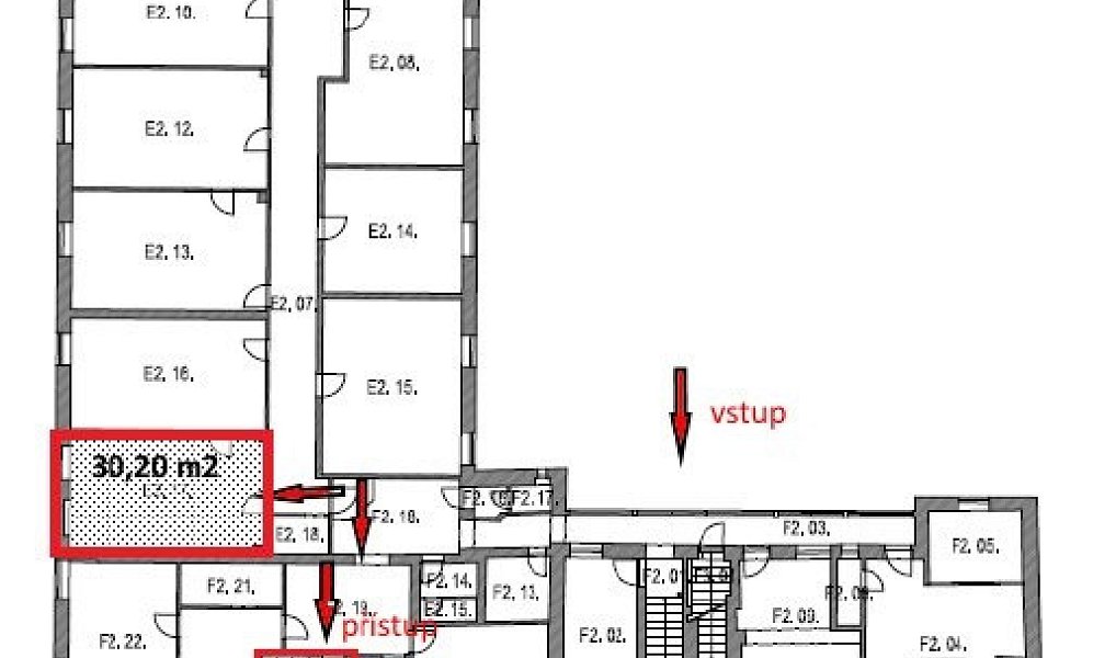 Pronájem kanceláře 26 m², Brno – náhled fotky 5