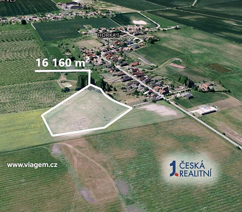 Pole 16 160 m², Podíl 50 % o výměře 8 080 m² – pohled 2