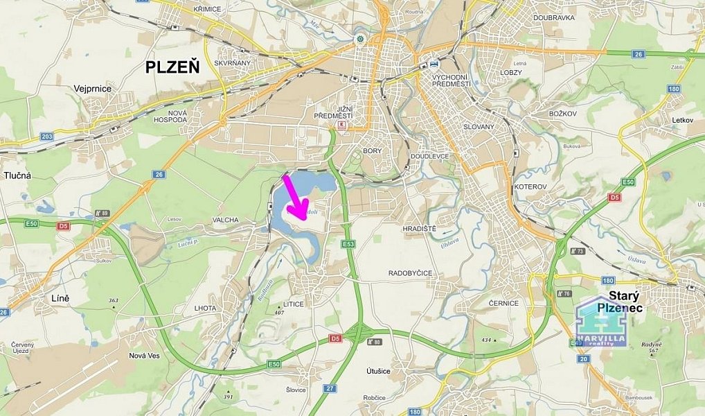 Prodej pole 21 421 m², Plzeň – náhled fotky 2