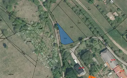 Prodej pozemku 73 m², Bělov, okres Zlín