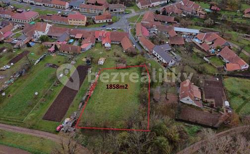 Prodej stavebního pozemku 1 858 m², Dobročkovice, okres Vyškov