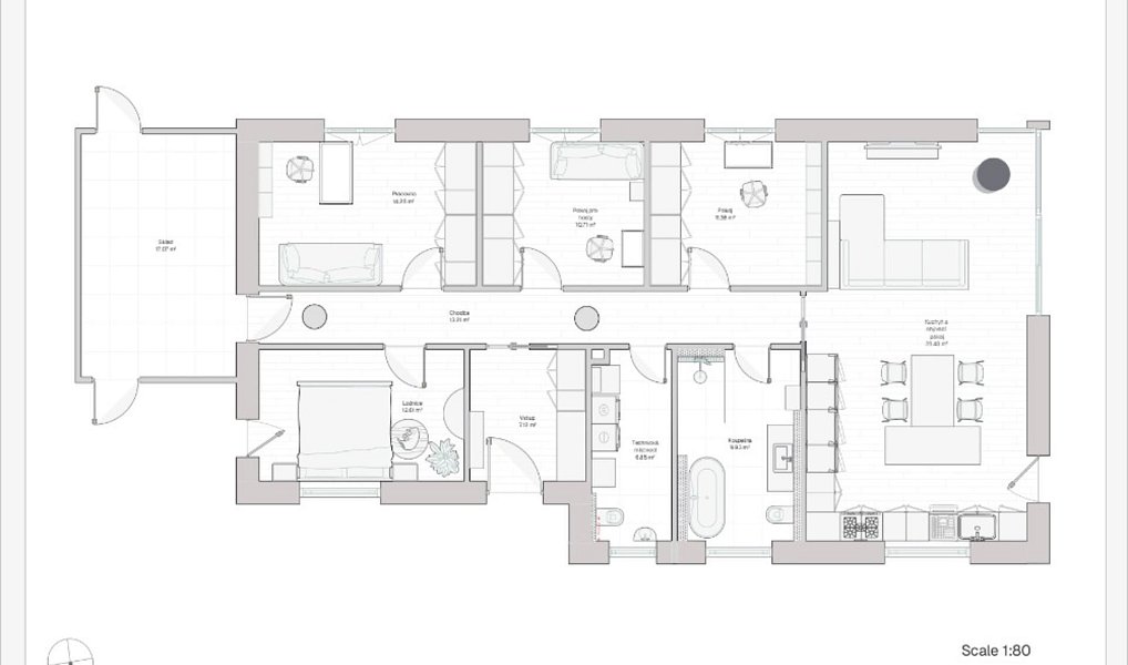 Prodej domu 140 m² s pozemkem 594 m², Roudné – náhled fotky 32