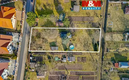 Prodej zahrady 1 053 m², Louny
