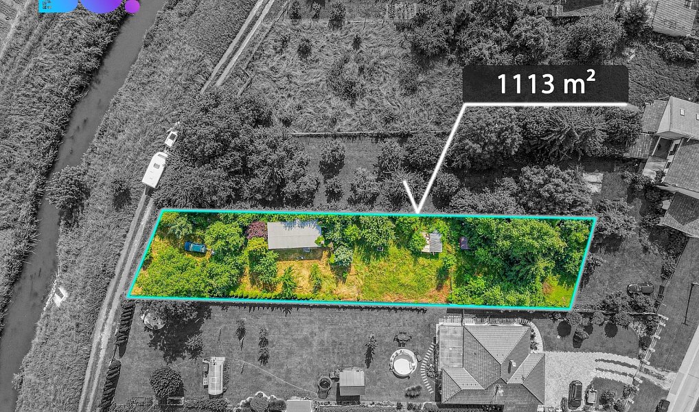 Prodej zahrady 1 113 m², Bezměrov – náhled fotky 3