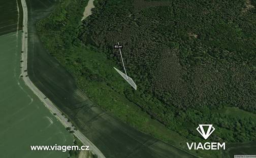 Prodej pole 415 m², Krakovec, okres Rakovník