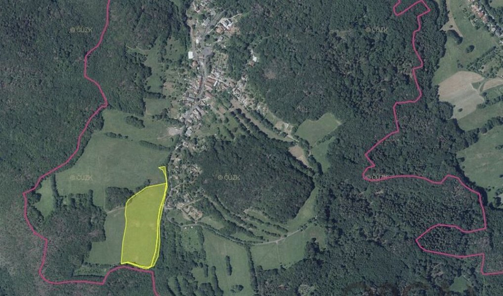 Prodej pole 9 985 m², Ústí nad Labem – náhled fotky 2