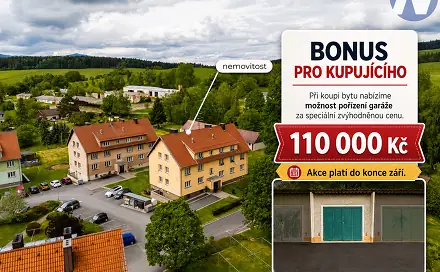 Prodej bytu 3+1 62 m², Zbytiny, okres Prachatice
