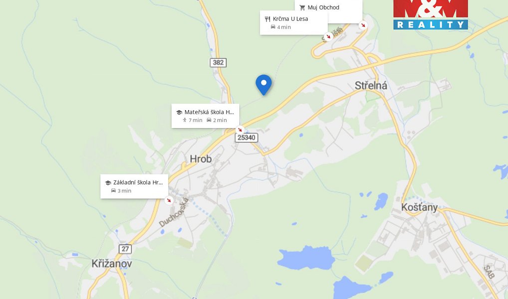 Prodej pozemku 443 m², Hrob – náhled fotky 7