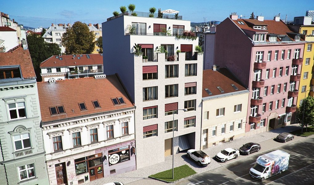 Prodej bytu 1+kk 32 m², Brno – fotka 1 z 10