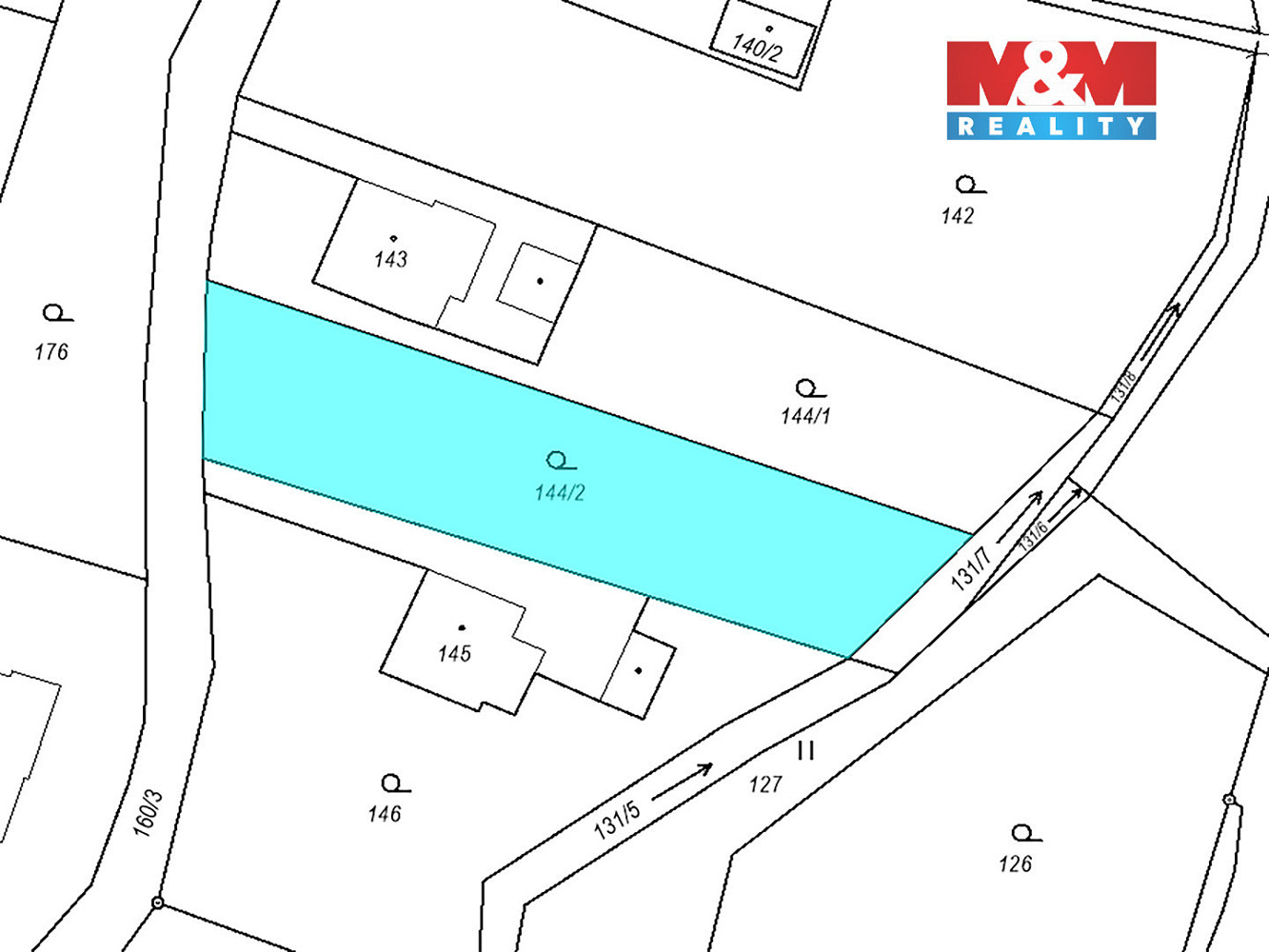 Prodej zahrady 971 m² – fotografie 3