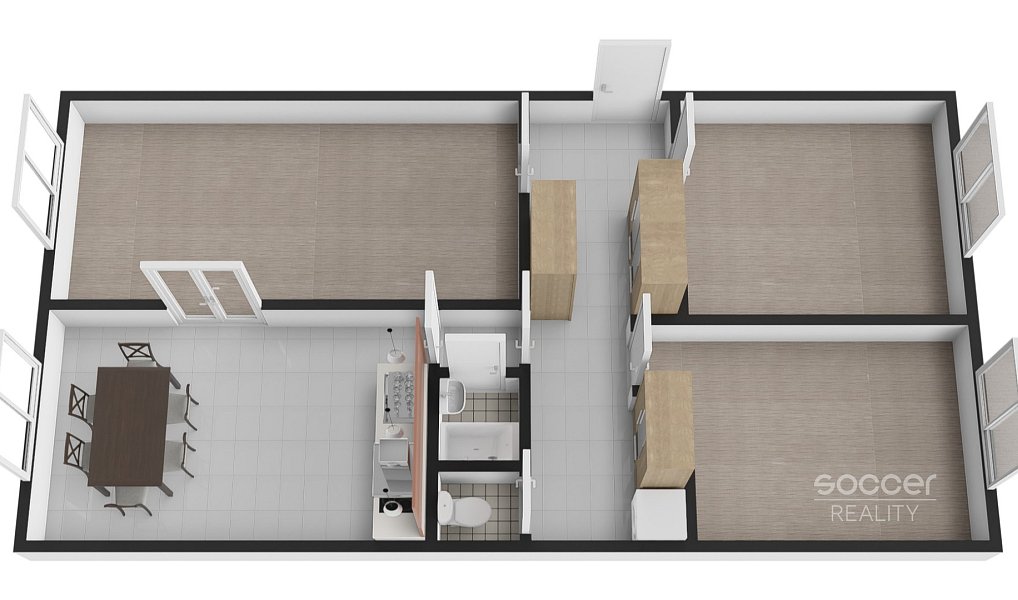 Pronájem bytu 3+1 69 m², Praha – náhled fotky 15