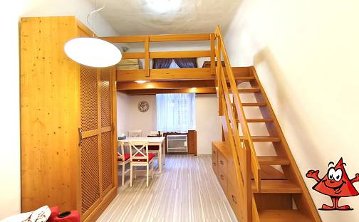 Pronájem bytu 1+kk 27 m², Na bojišti, Praha 2 - Nové Město