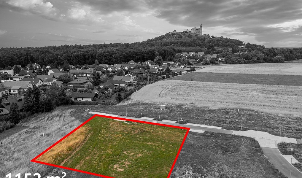 Prodej stavebního pozemku 1 152 m², Ráby – náhled fotky 2