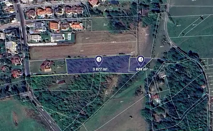 Prodej louky 4 726 m², Praha 10 - Dubeč