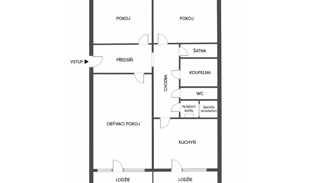 Prodej bytu 3+1 86 m², Blansko – náhled fotky 16