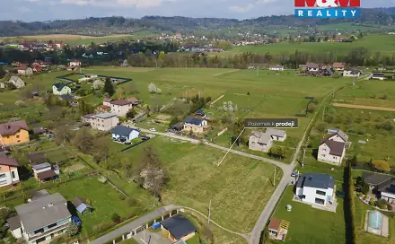 Prodej stavebního pozemku 2 573 m², Vendryně, okres Frýdek-Místek