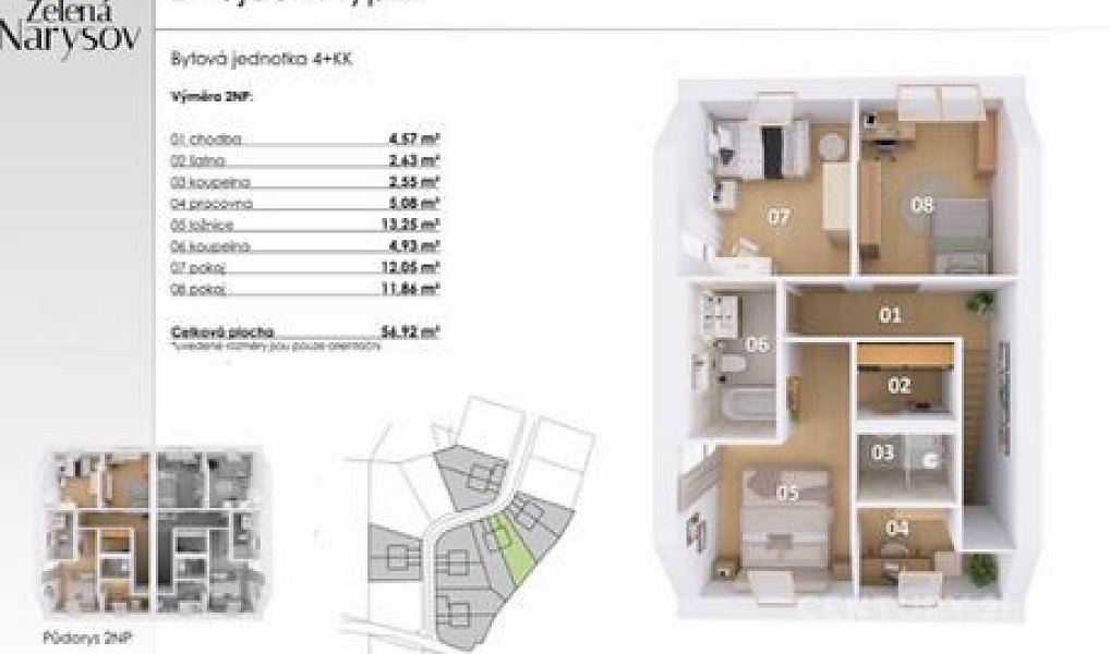 Prodej domu 118 m² s pozemkem 500 m², Narysov – náhled fotky 12