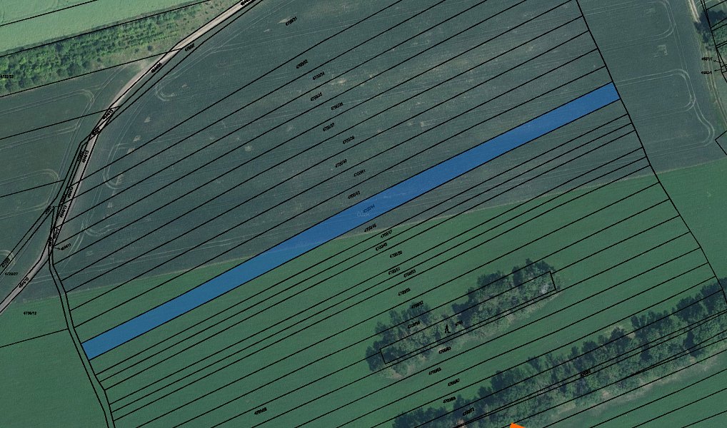 Prodej pole 90 m², Vlčnov – fotka 1 z 3